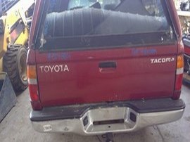 1998 TOYOTA TACOMA BURGUNDY STD CAB, 2.4L, MT 2WD.  Z24884